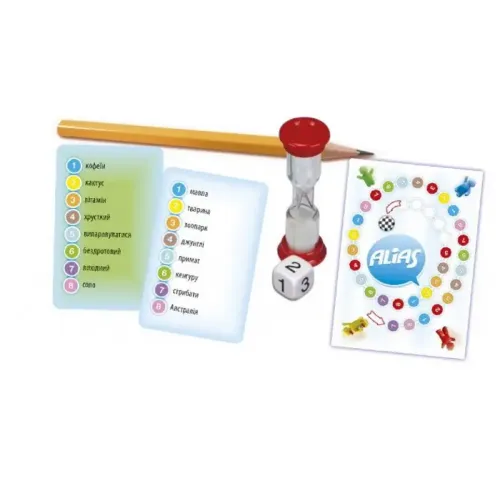 Настольная игра Семейный Алиас. Дорожная версия (Alias Family: Travel) UA