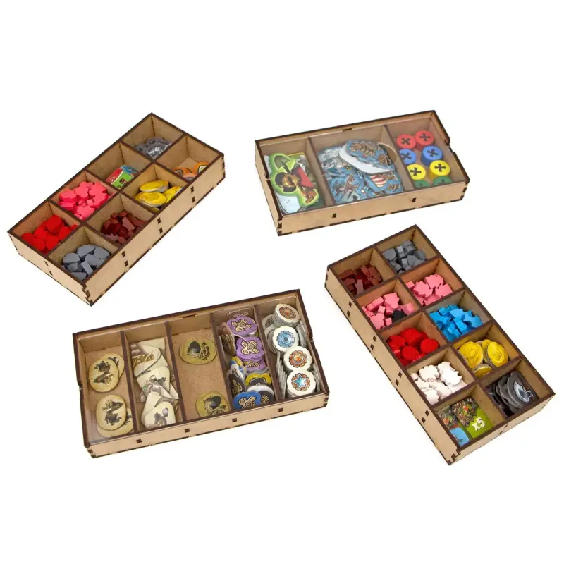 Органайзер для настольной игры «Имперские поселенцы» + дополнения (Organizer for boardgame Imperial Settlers + expansions)