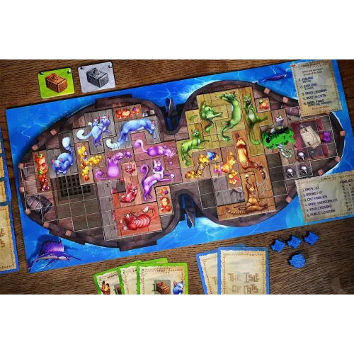 Настольная игра Остров котов: Набор кораблей (The Isle of Cats: Boat Pack) UA