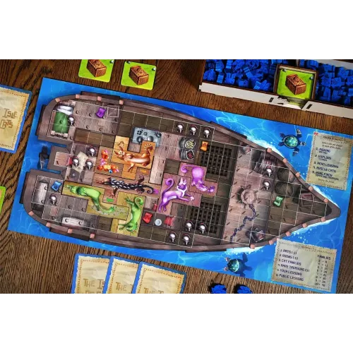 Настольная игра Остров котов: Набор кораблей (The Isle of Cats: Boat Pack) UA