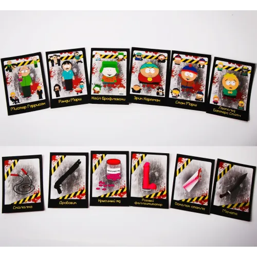 Настільна гра Хто вбив Кенні?