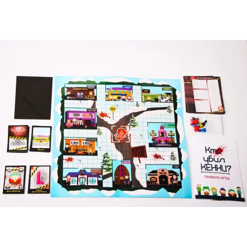 Настільна гра Хто вбив Кенні?