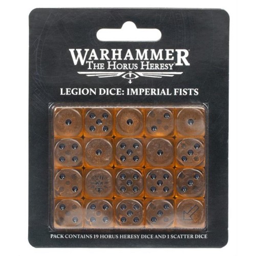 Horus Heresy LEGION DICE: IMPERIAL FISTS