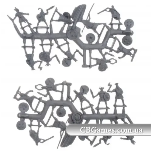 Фігури та мініатюри Моряки 13-12 век до н.э (MS72088) Масштаб: 1:72