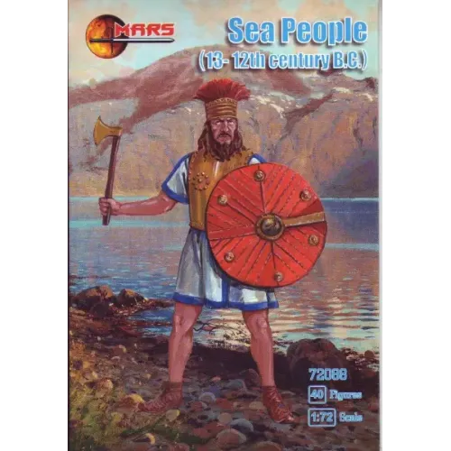 Фігури та мініатюри Моряки 13-12 век до н.э (MS72088) Масштаб: 1:72