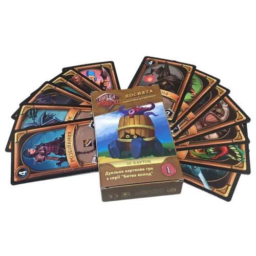 Настільна гра Битва Колод №1 - Посвята (Clash of Deck Exp.1) UA