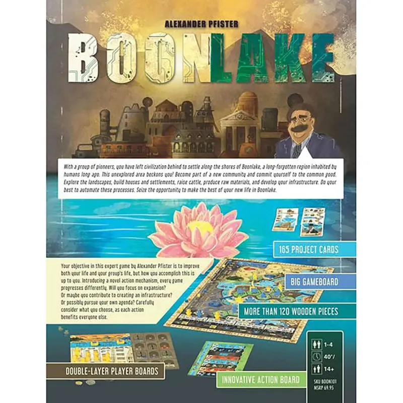 Настільна гра Бунлейк (Boonlake)