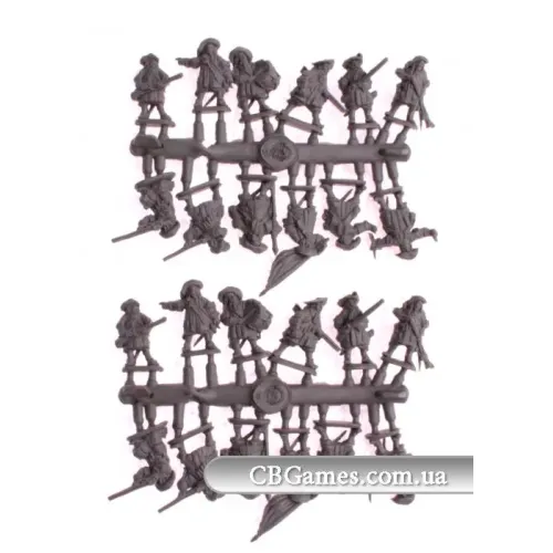 Фигуры и миниатюры Испанская пехота (поздняя) (MS72076) Масштаб: 1:72