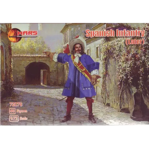 Фигуры и миниатюры Испанская пехота (поздняя) (MS72076) Масштаб: 1:72