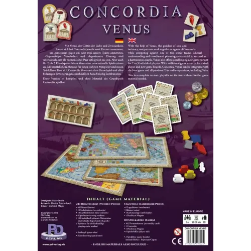 Настольная игра Конкордия Венера (Concordia Venus)