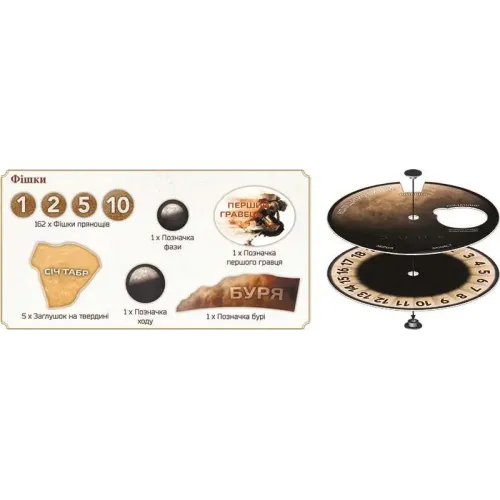 Настольная игра Дюна: Игра о Войне и Дипломатии UA (Dune: A Game of Conquest and Diplomacy)