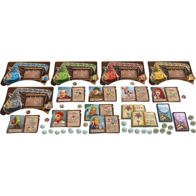 Настольная игра Шарлатаны из Кведлинбурга: Алхимики (The Quacks of Quedlinburg: The Alchemists) UA