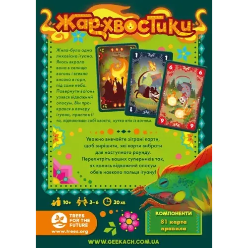 Настольная игра Жар-хвостики (Tails on Fire) UA