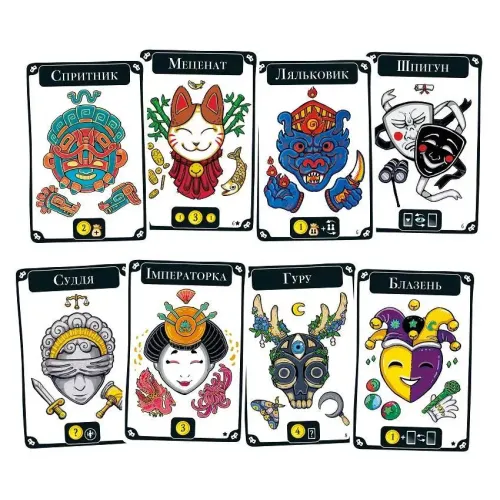 Настольная игра Маскарад (Mascarade 2nd edition) UA