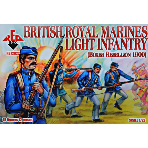 Фигуры и миниатюры British Royal Marines Light Infantry (Boxer rebellion 1900) (RB72022) Масштаб: 1:72
