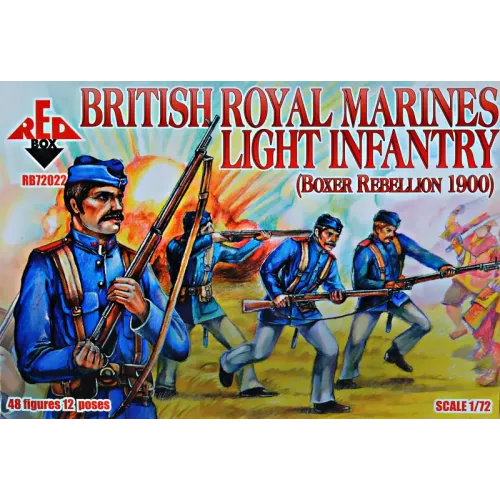 Фигуры и миниатюры British Royal Marines Light Infantry (Boxer rebellion 1900) (RB72022) Масштаб: 1:72