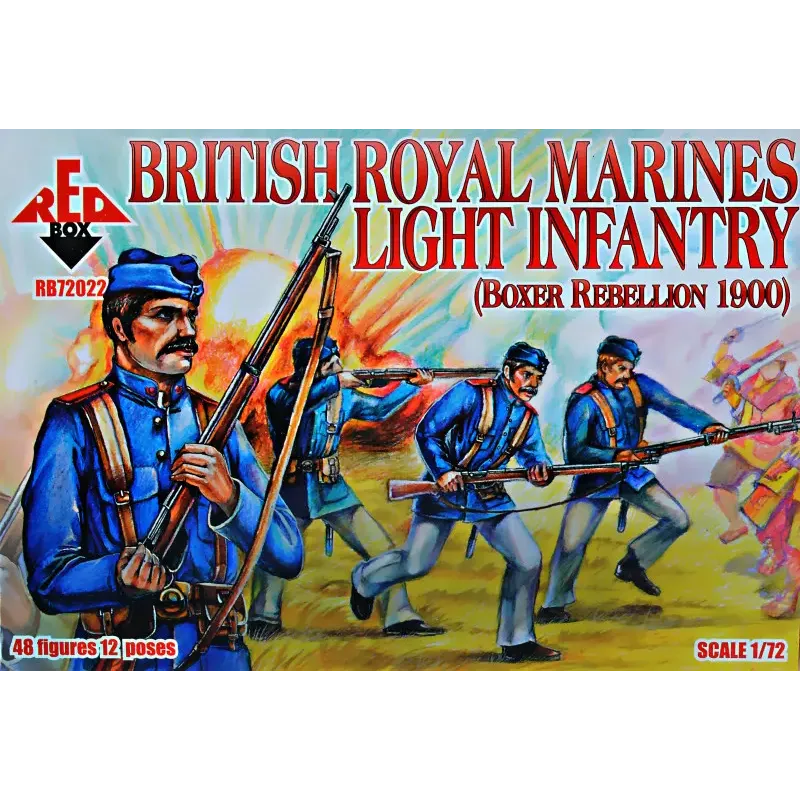 British Royal Marines Light Infantry (Boxer rebellion 1900) (RB72022) Масштаб: 1:72