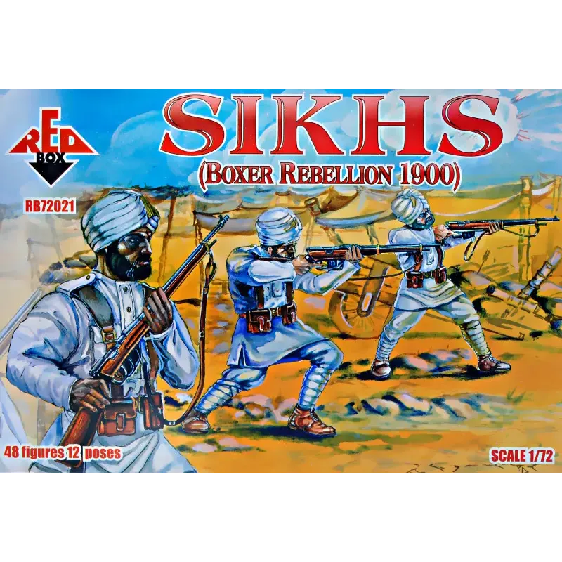 Sikhs, Boxer Rebellion 1900 (RB72021) Масштаб: 1:72