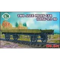Вагон пілота з двома осями (довжина 9.2 метра) (UMT615) Масштаб: 1:72