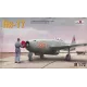 Сборная модель самолета Многоцелевой истребитель Як-17 (AMO7224) Масштаб: 1:72 1:72