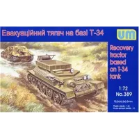Эвакуационный тягач на базе T-34 (UM389) Масштаб:  1:72