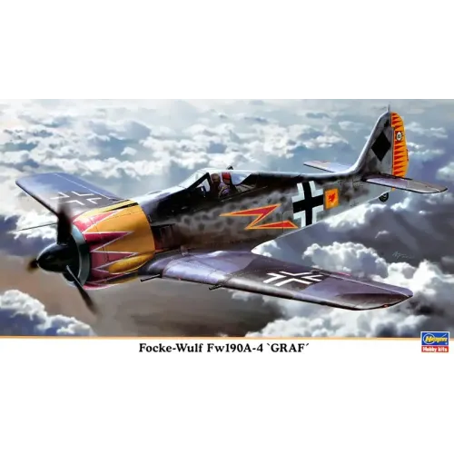 Сборная модель самолета HA09818 Fw190A-4 "GRAF" 1:48