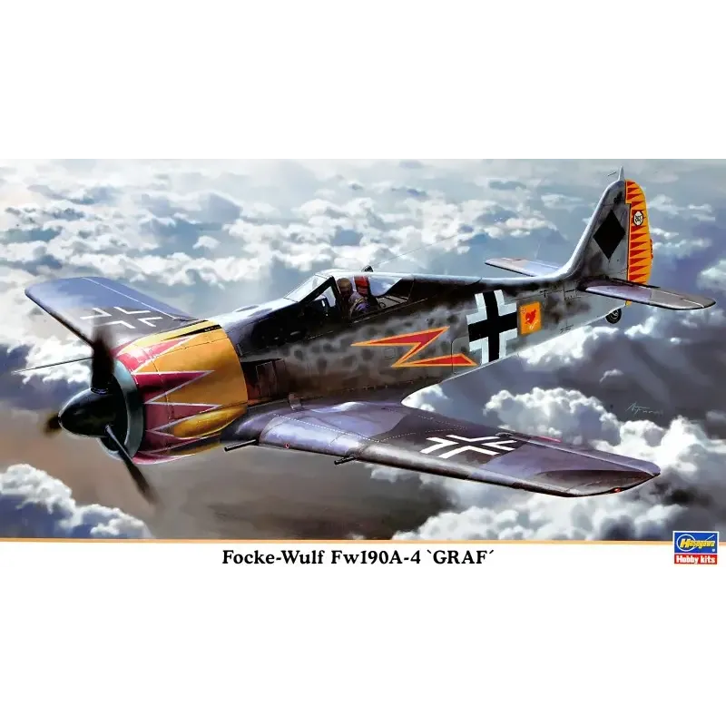 Збірна модель літака HA09818 Fw190A-4 "GRAF" 1:48