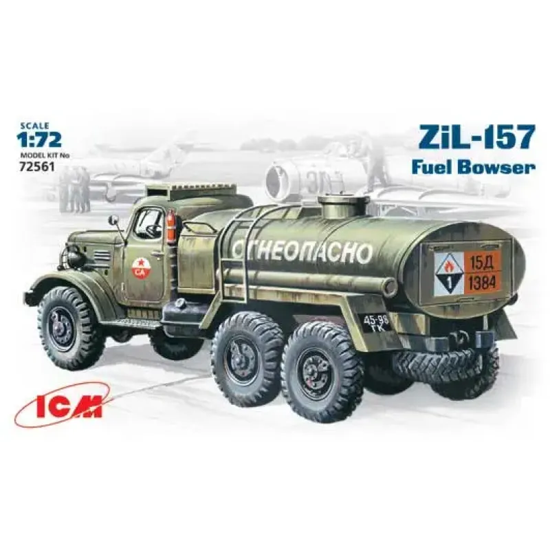 Збірна модель ICM72561 Зил-157 радянський бензовоз