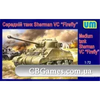 Танк Sherman VC Firefly (UM386) Масштаб:  1:72