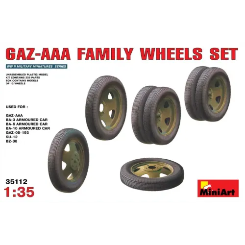 Наборы деталировки MA35112 GAZ – AAA Family Wheels set (Авто)