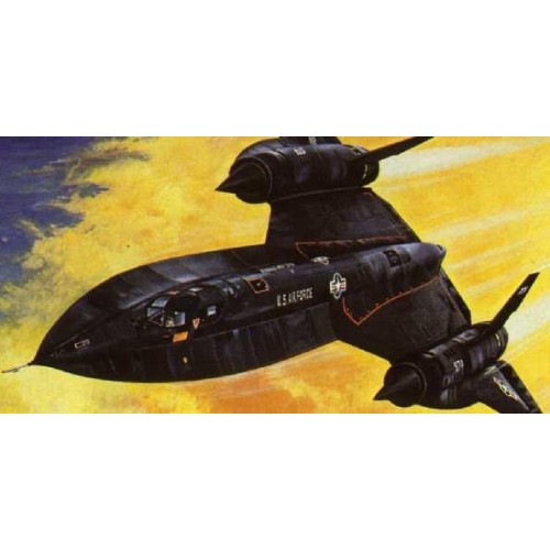Літаки Масштабная модель самолета Блэкберд SR 71 (BLACKBIRD)