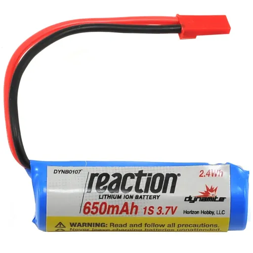 Аккумуляторы Аккумулятор Dynamite Li-ion 3,7В 650мАч 1S 49х15х18мм JST-SYP (DYNB0107)