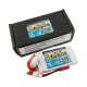 Аккумуляторы Аккумулятор Gens Ace Soaring LiPO 7,4В 450мАч 2S 30C 56,5х31х9мм 33г JST-SYP (BSR30C4502S)