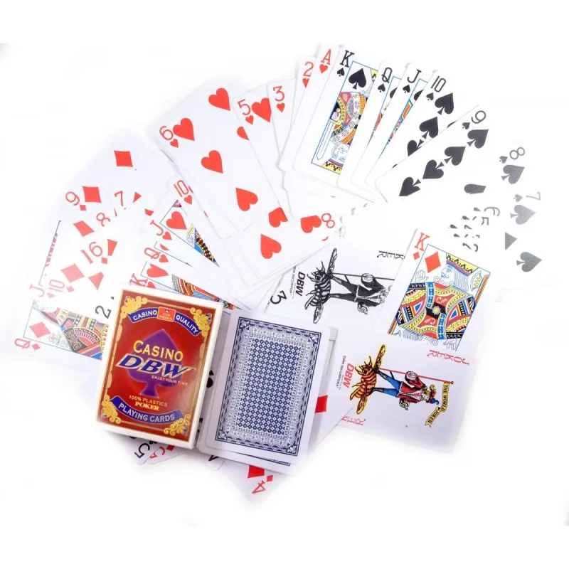 Карты игральныe пластиковыe "Casino DBW"