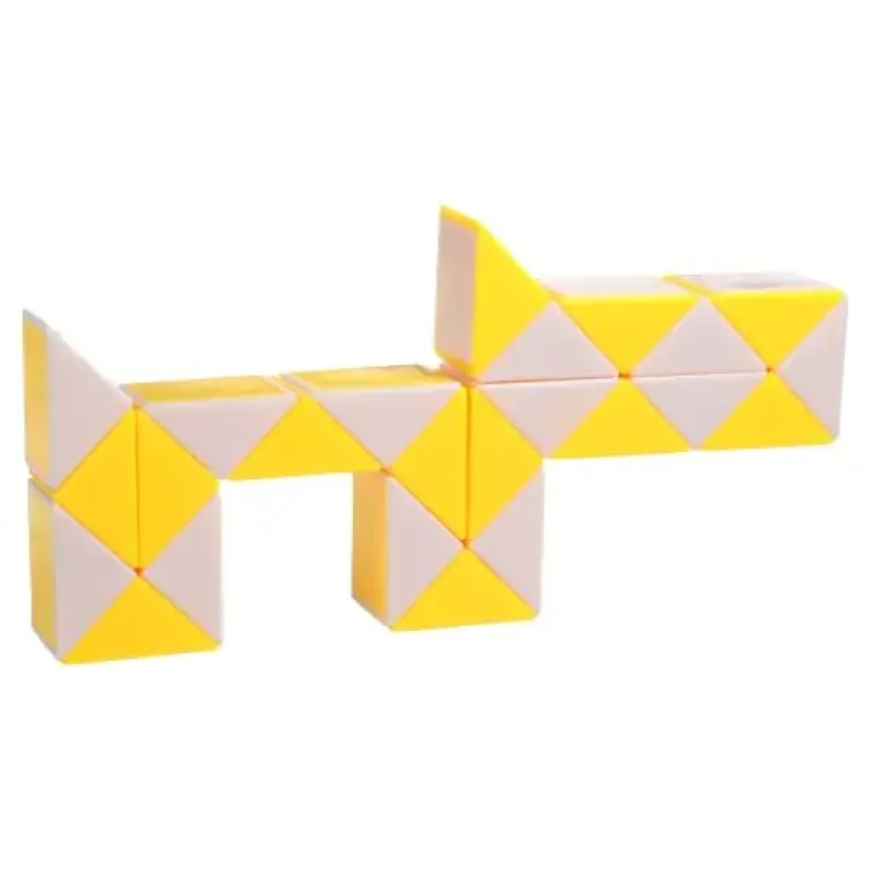 Головоломка Змейка желтая | Smart Cube YELLOW