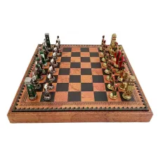 Набір ItalFama Римляни проти варварів шахи + шашки + нарди (1993219MAP)