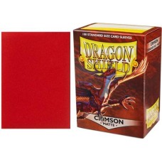 Протекторы Dragon Shield 66 x 91мм (100 шт.)  Crimson
