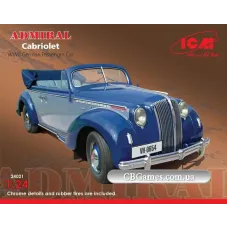 ICM24021  Admiral Cabriolet, WWII German passenger car