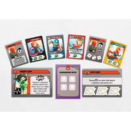 Настільна гра Марвел Об'єднані (Marvel United) UA