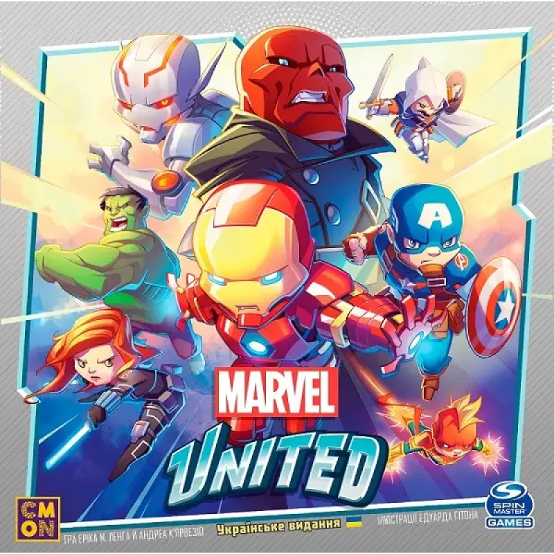 Настольная игра Марвел Объединенные (Marvel United) UA