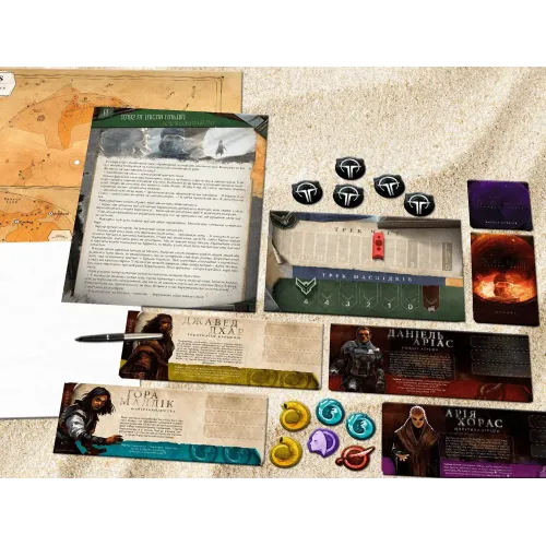 Настольная игра Дюна. Тайны Домов (Dune: House Secrets) UA