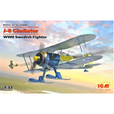 Шведский истребитель J-8 Gladiator, 2 Мировой Войны