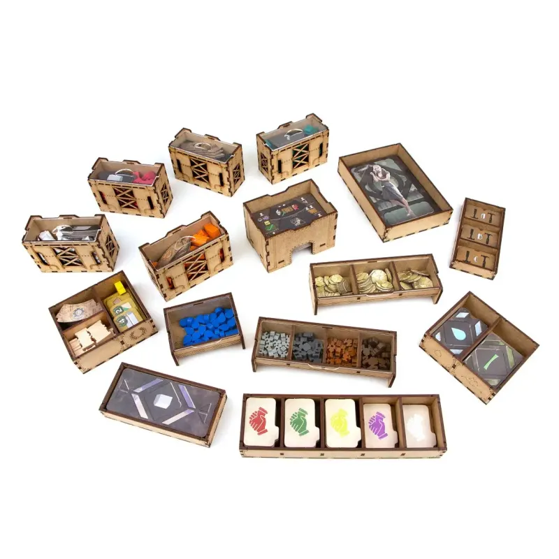 Органайзер для настольной игры Барраж + дополнения (Organizer for boardgame Barrage + expansions)