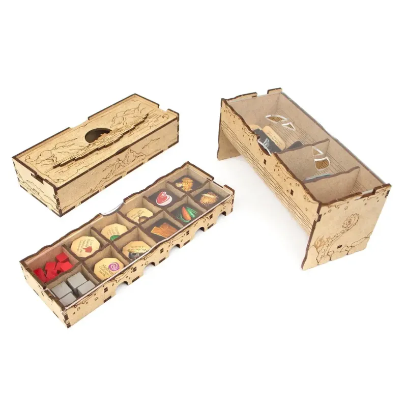 Органайзер для настольной игры Спящие боги + дополнения (Organizer for boardgame Sleeping Gods + Expansions)