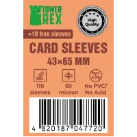 Премиум протекторы для карт 43 х 65 мм