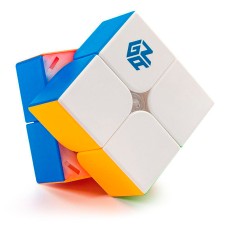 GAN 251 M Leap 2x2 stickerless | Ган 251 М цветной пластик