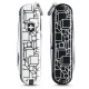 Ножі Victorinox Складаний ніж Victorinox CLASSIC LE Cubic Illusion 0.6223.L2105