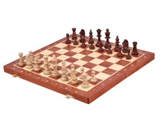 Деревянные турнирные шахматы №5 Wegiel из граба CHW42