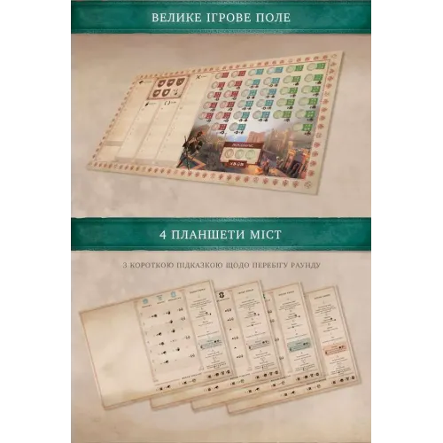 Настільна гра Хора. Розквіт імперії (Khôra: Rise of an Empire) UA