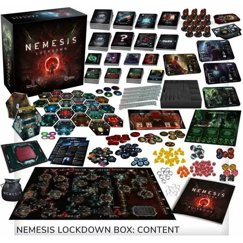 Настільна гра Немезида: Локдаун (Nemesis: Lockdown)